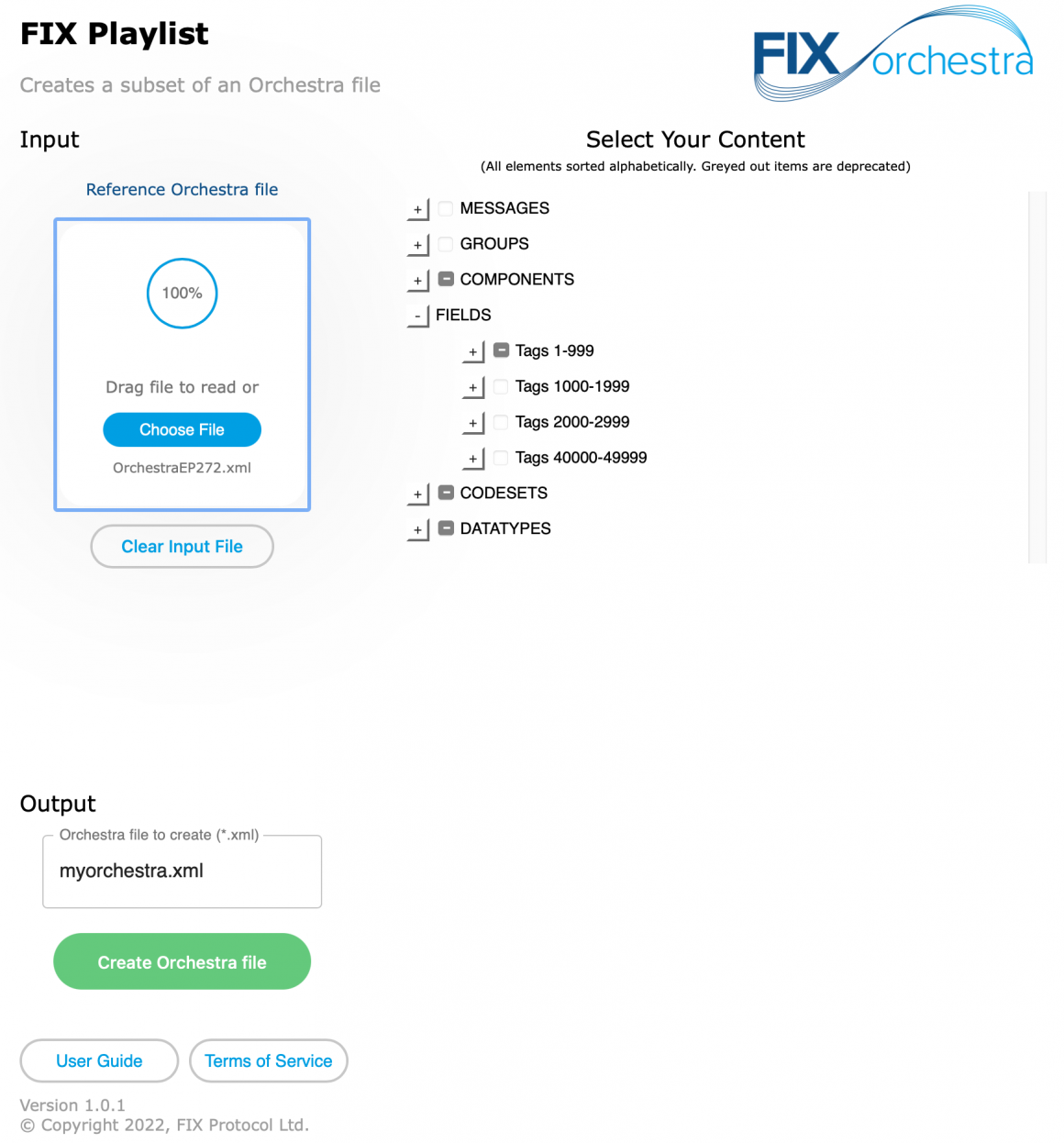 Release of Playlist Version 1.0.1 – FIX Trading Community
