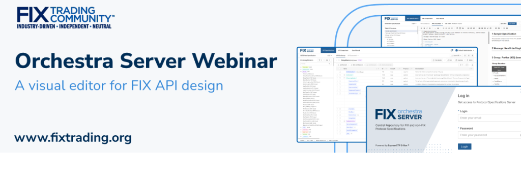 Visual FIX API Design: Orchestra Server, a tool from FIX Trading – FIX ...